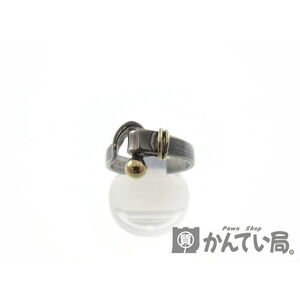 TIFFANY Hook Eye Ring Silver Gold